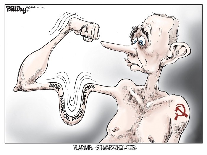 Putin weak